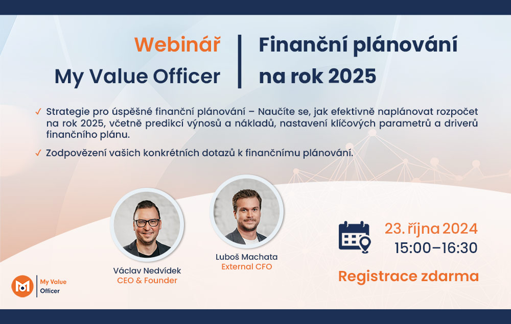 Webinář 23. 10. 2024 – Jak na finanční plánování na rok 2025