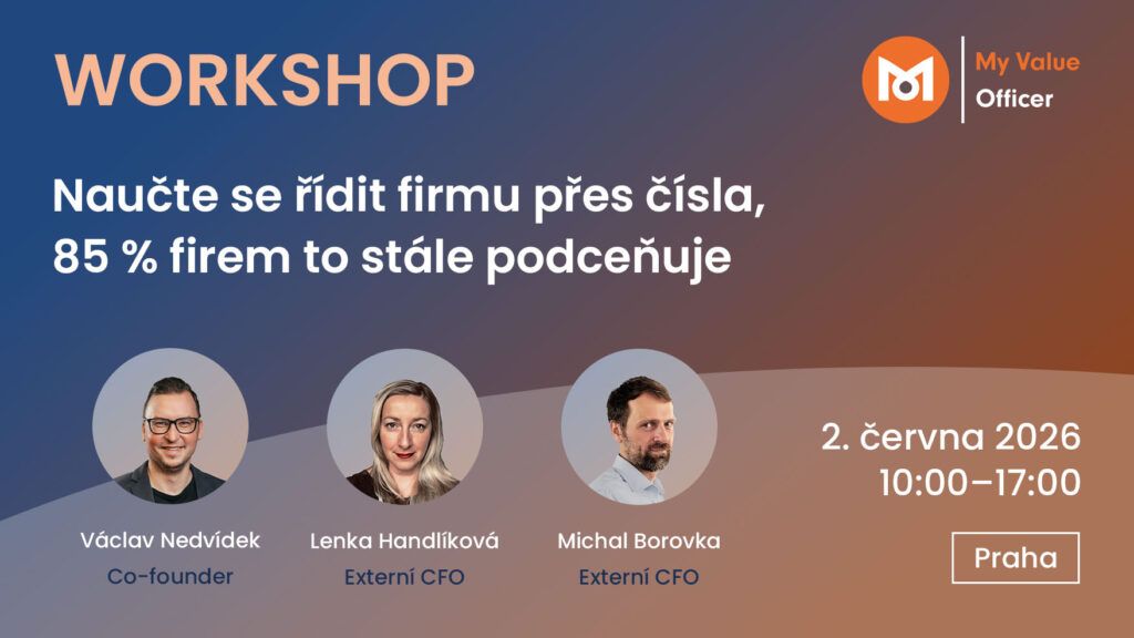 Intenzivní workshop 2. 6. 2026 – Naučte se řídit firmu přes čísla