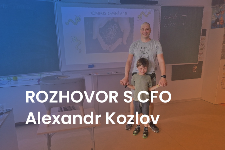 Rozhovor s naším CFO - Alexandr Kozlov: „Pomáhám s propojením dvou vesmírů: účetního a manažerského“