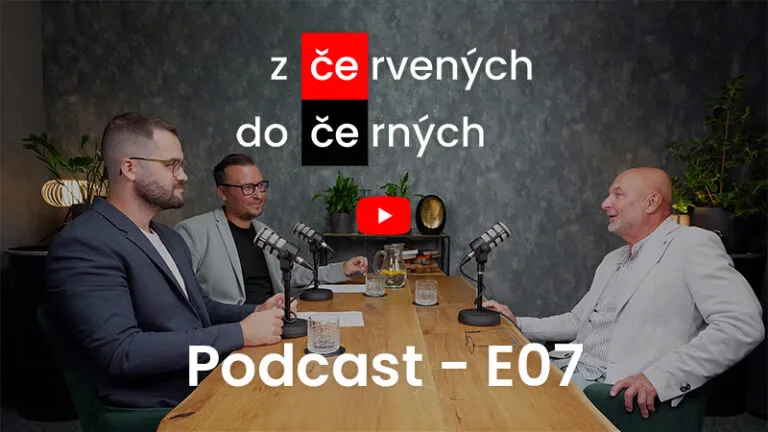 7. epizoda podcastu Z červených do černých – Michal Vodrážka o českých startupech